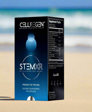 StemXR® 90 Capsules for amplifying stem cells, supercharging energy, and rejuvenating skin.