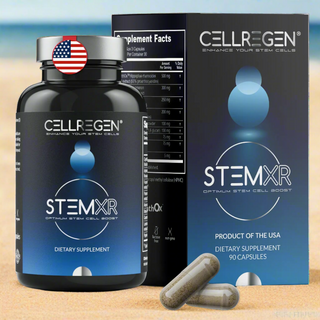 StemXR™  90 Capsules | Amplify Stem Cells, Supercharge Energy, Rejuvenate Skin, and Transform Your Vitality Cellregen