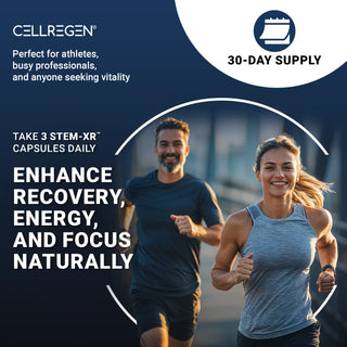 StemXR™  90 Capsules | Amplify Stem Cells, Supercharge Energy, Rejuvenate Skin, and Transform Your Vitality Cellregen