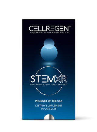 StemXR® 90 Capsules for enhanced stem cells, boosted energy, and rejuvenated skin.