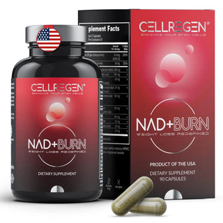 NAD+BURN™  60 Capsules | Lose Weight, Burn Fat, Boost Energy & Enhance Anti-Aging Support Cellregen