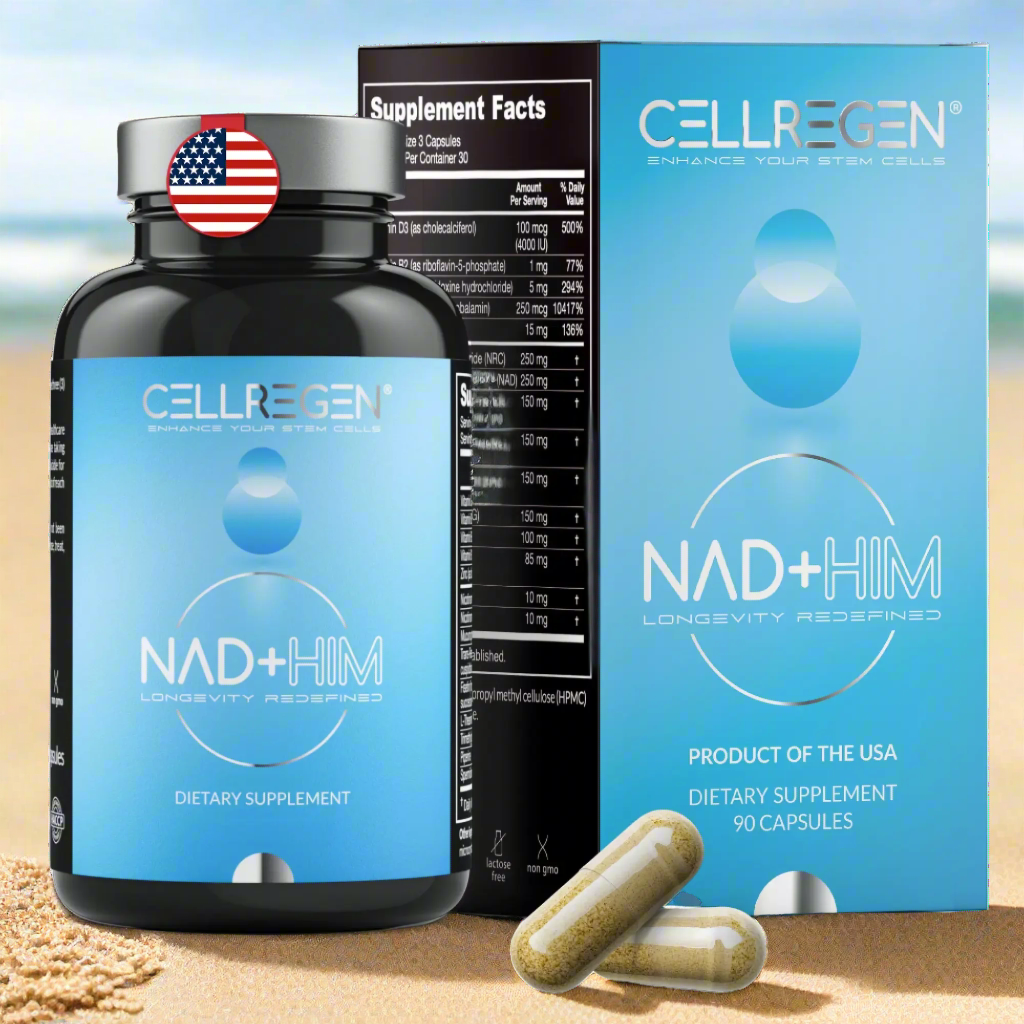 NAD+ HIM: Enhance Men's Health & Vitality | Cellregen NAD+ HIM: Enhance Men's Health & Vitality | Cellregen